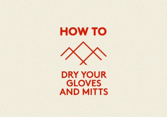 How to dry your gloves and mitts