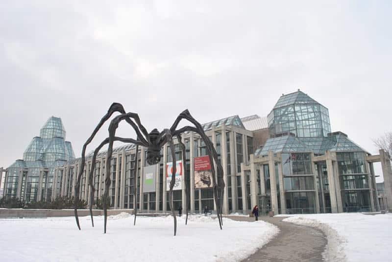 National Gallery of Canada in winter, Ottawa–Gatineau region