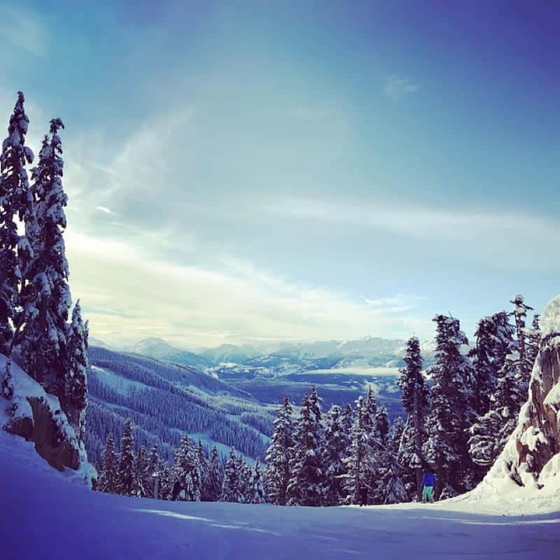 Whistler, British Columbia, where KOMBI gear will keep you out on the slopes longer